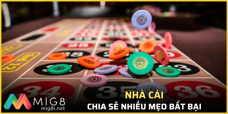 Nhà cái chia sẻ nhiều mẹo bất bại